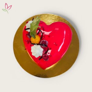 Szerelmes szív torta