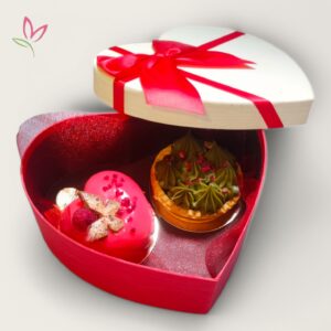 Szerelmes páros desszert