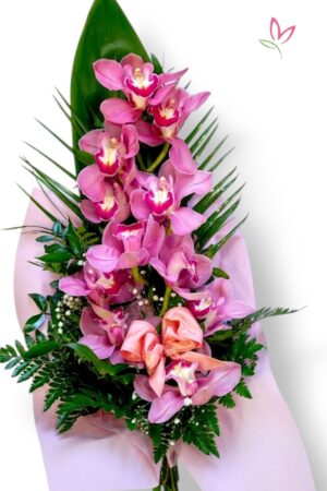 Orchidea szálas csokor